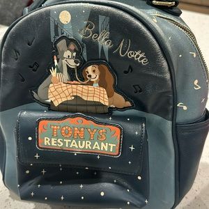 Our Universe Disney Lady and the Tramp Bella Notte Mini Backpack